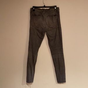 Gray Hudson skinny jeans